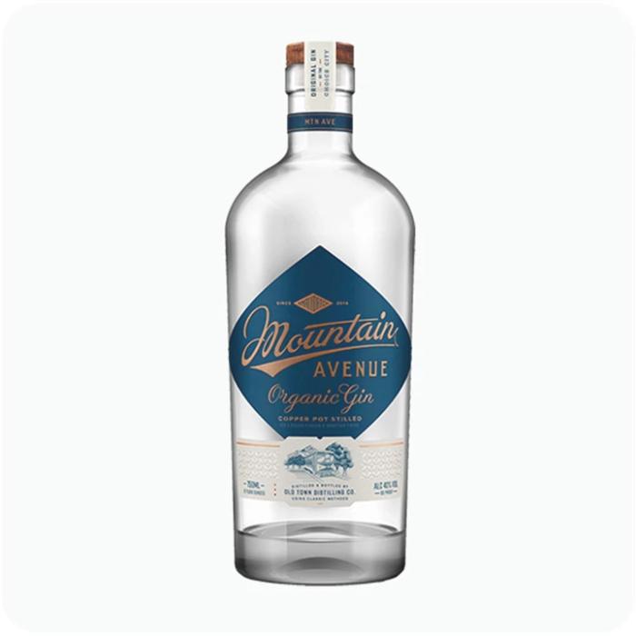 Mountain Avenue Organic Gin Gin Old Town Distilling