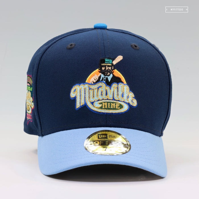 MUDVILLE NINE 2000 INAUGURAL SEASON FREESTYLE WITH COLORS NEW ERA FITTED CAP