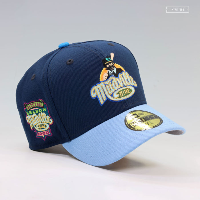 MUDVILLE NINE 2000 INAUGURAL SEASON FREESTYLE WITH COLORS NEW ERA FITTED CAP