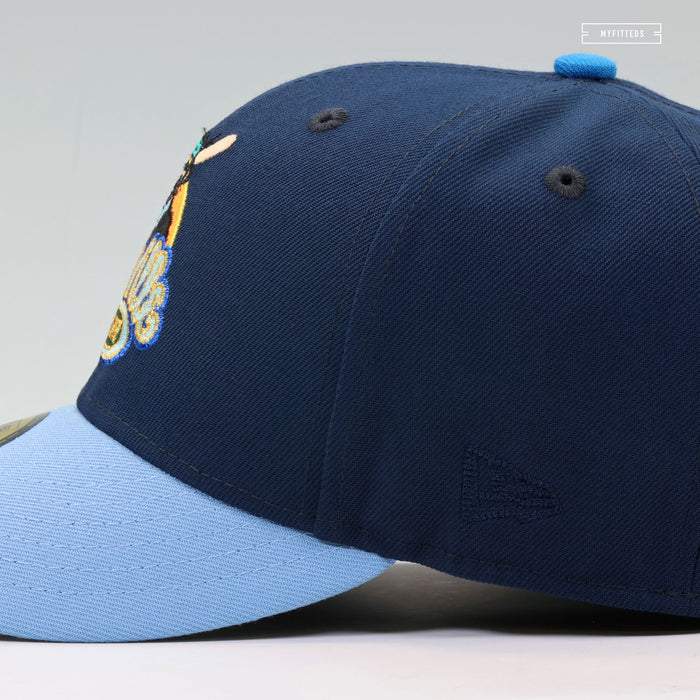 MUDVILLE NINE 2000 INAUGURAL SEASON FREESTYLE WITH COLORS NEW ERA FITTED CAP