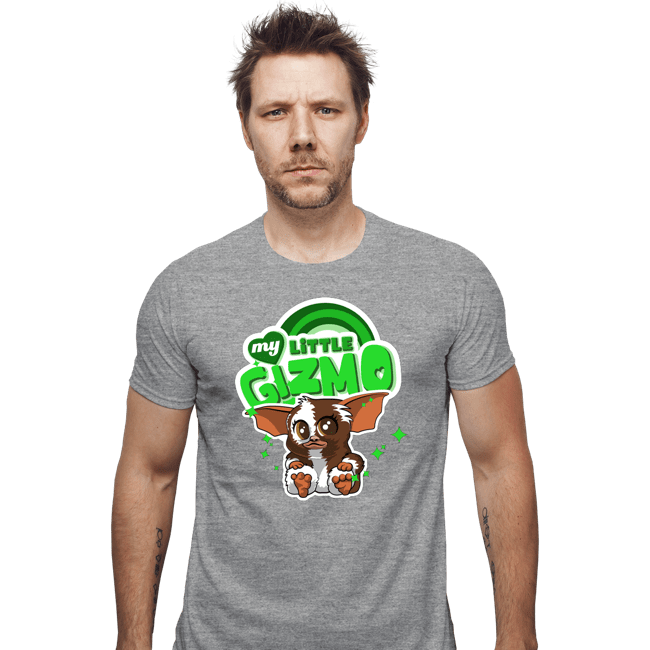 Secret_Shirts Fitted Shirts, Mens / Small / Sports Grey My Little Gizmo