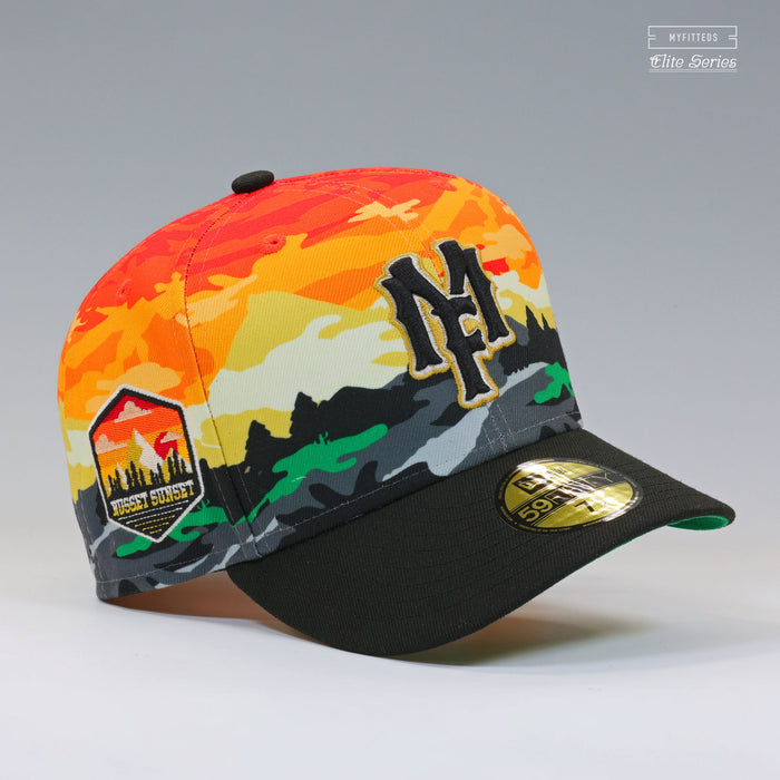 MYFITTEDS X RUSSETSUNSET 001 LANDSCAPE CAMOUFLAGE ELITE SERIES NEW ERA FITTED CAP