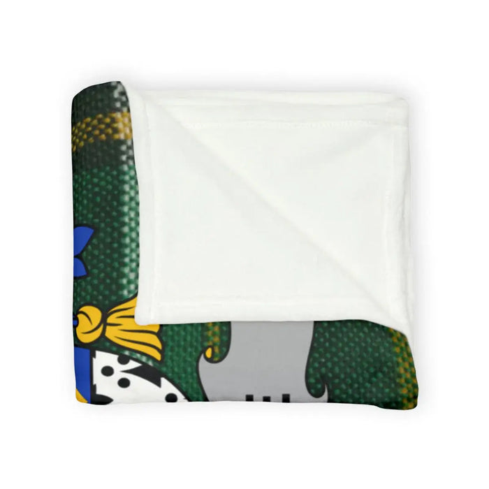 Cozy Cartoon Animal Design Fleece Blanket Wrapping