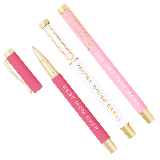 *NEW* Best Mom Ever Metal Pen Set - Home Decor & Gifts