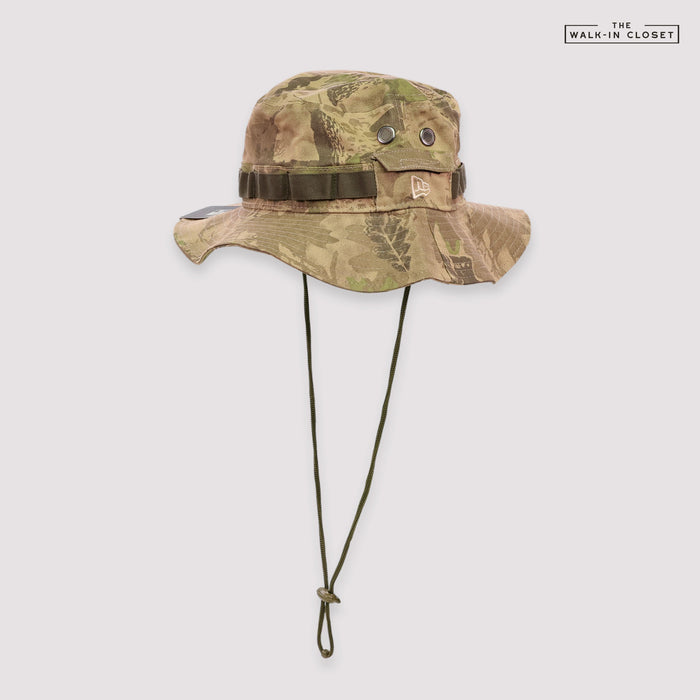 NEW ERA LEAF CAMOUFLAGE BUCKET FISHERMAN HAT