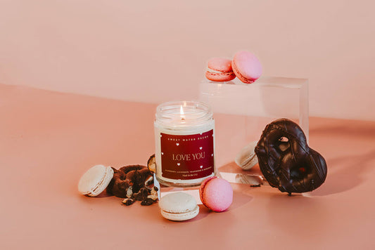 *NEW* Love You Soy Candle (Gold Foil) - Valentine's Day