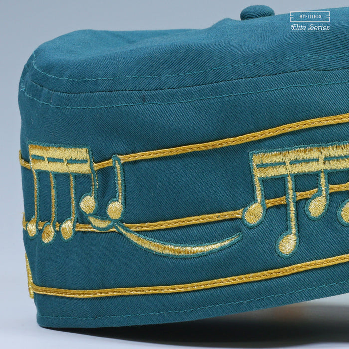 NEW ORLEANS ZEPHYR ELITE SERIES THE LEGEND OF ZELDA MUSIC NOTES INSPIRED NEW ERA PILLBOX HAT