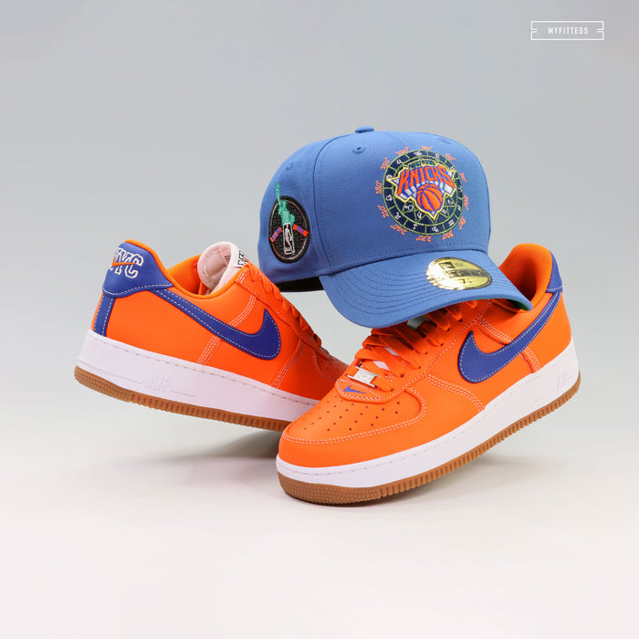NEW YORK KNICKS 5TH AVE NYC THE ALCHEMIST VINTAGE WEATHERED LOOK NEW ERA FITTED CAP