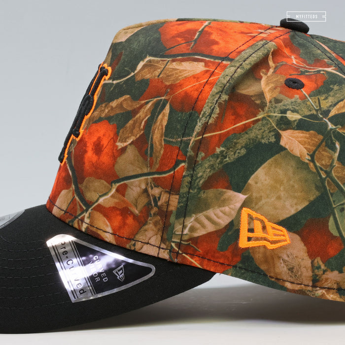 NEW YORK METS 1986 WORLD SERIES 30TH ANNIVERSARY LEAF CAMO 9FIFTY A-FRAME NEW ERA SNAPBACK HAT