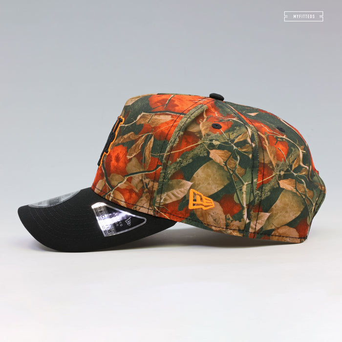 NEW YORK METS 1986 WORLD SERIES 30TH ANNIVERSARY LEAF CAMO 9FIFTY A-FRAME NEW ERA SNAPBACK HAT