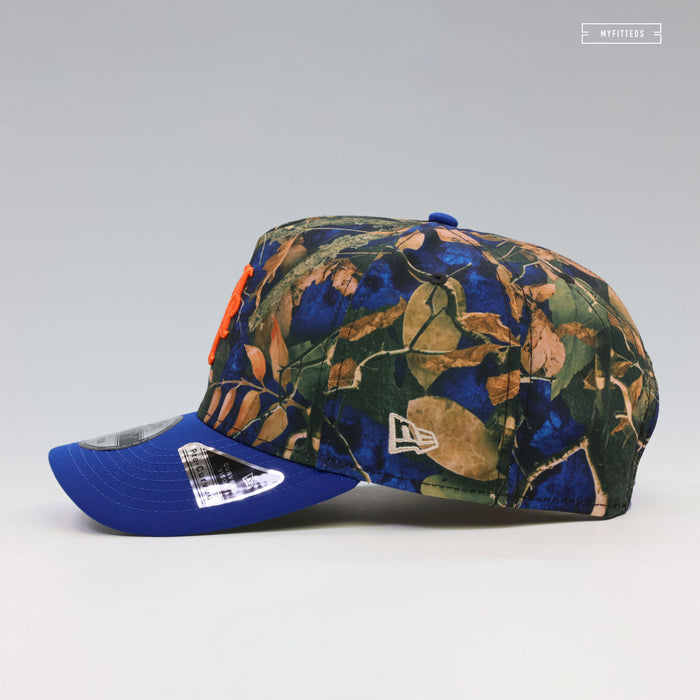 NEW YORK METS 1986 WORLD SERIES 30TH ANNIVERSARY LEAF CAMO 9FIFTY A-FRAME NEW ERA SNAPBACK HAT