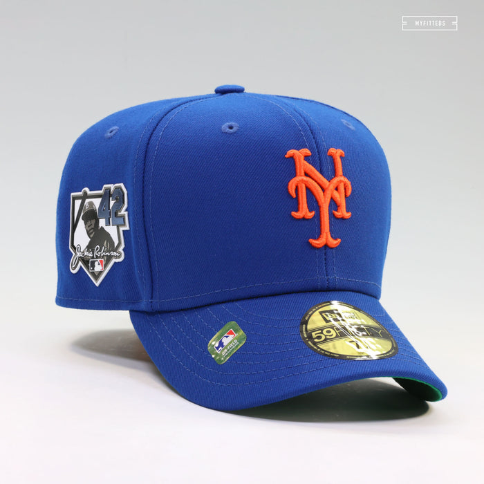 NEW YORK METS 2026 JACKIE ROBINSON DAY #42 ON-FIELD NEW ERA FITTED CAP