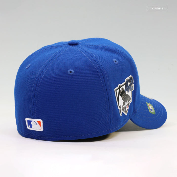 NEW YORK METS 2026 JACKIE ROBINSON DAY #42 ON-FIELD NEW ERA FITTED CAP