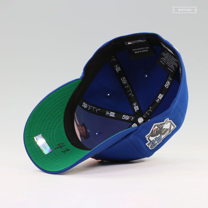 NEW YORK METS 2026 JACKIE ROBINSON DAY #42 ON-FIELD NEW ERA FITTED CAP