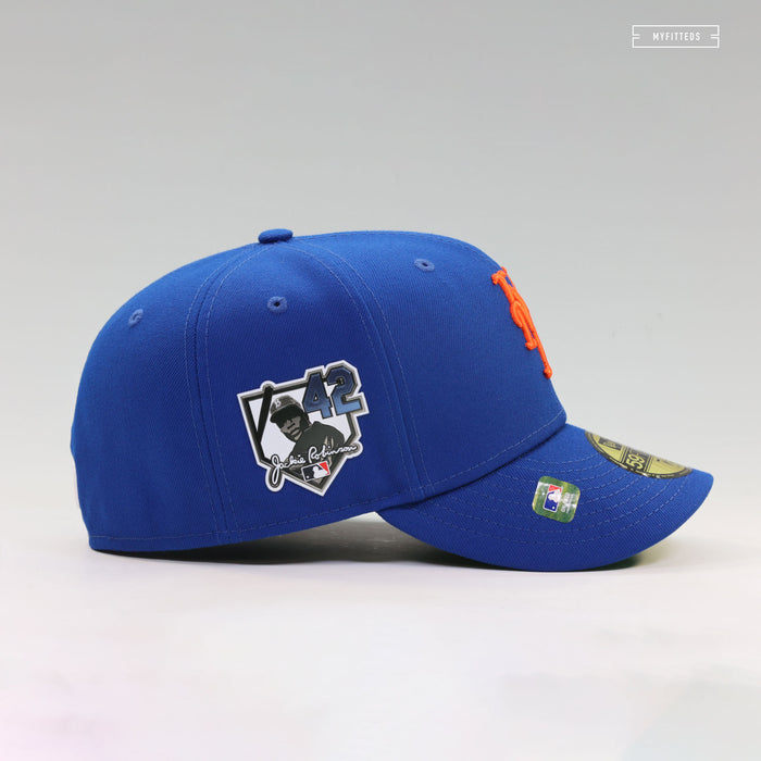 NEW YORK METS 2026 JACKIE ROBINSON DAY #42 ON-FIELD NEW ERA FITTED CAP