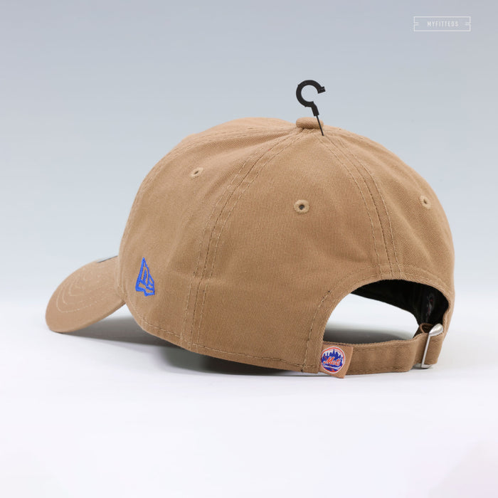 NEW YORK METS ALTERNATE BRITISH KHAKI NEW ERA 9TWENTY DAD HAT