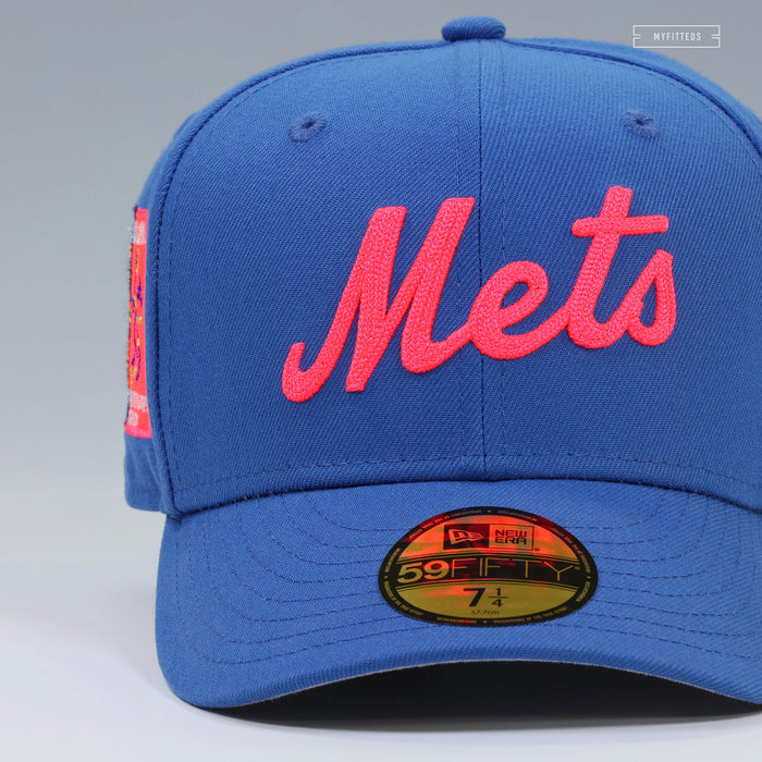 NEW YORK METS SHEA STADIUM 40TH ANNIVERSARY ULTRAMARINE AM 180 INSPIRED NEW ERA CAP