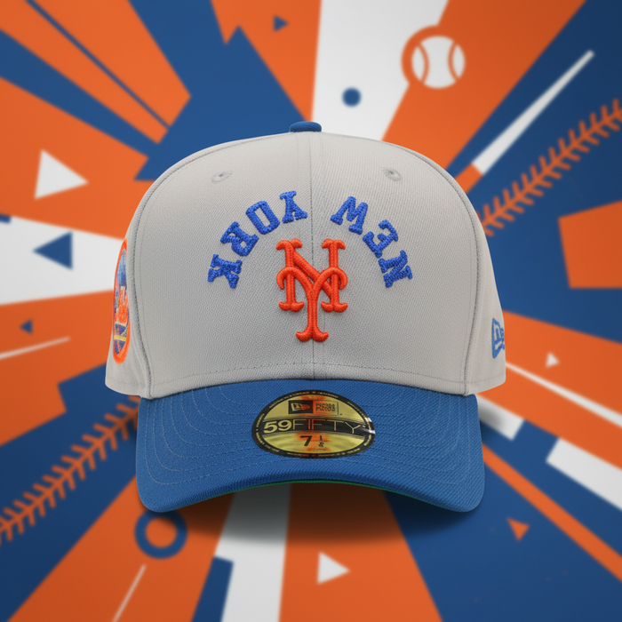Abstract Mets Graphic Cap