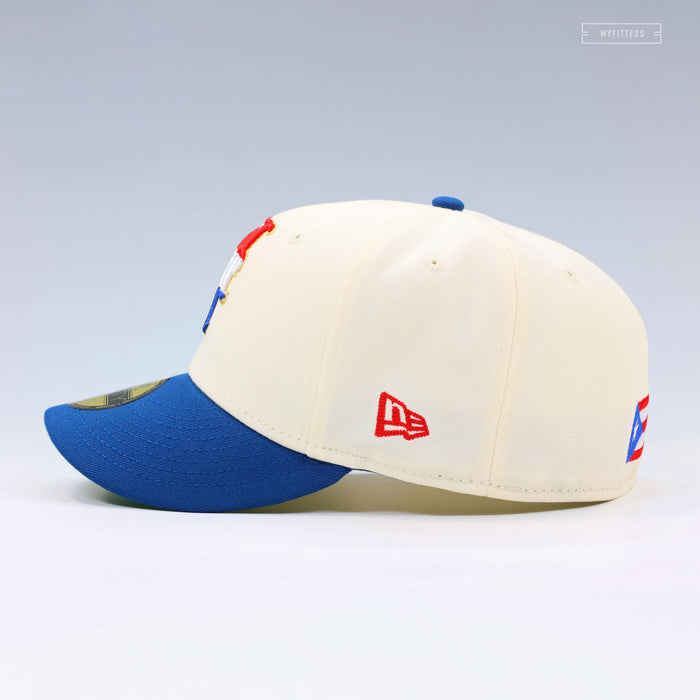 NEW YORK METS X PUERTO RICO LA ISLA DEL ENCANTO OFF WHITE NEW ERA FITTED CAP