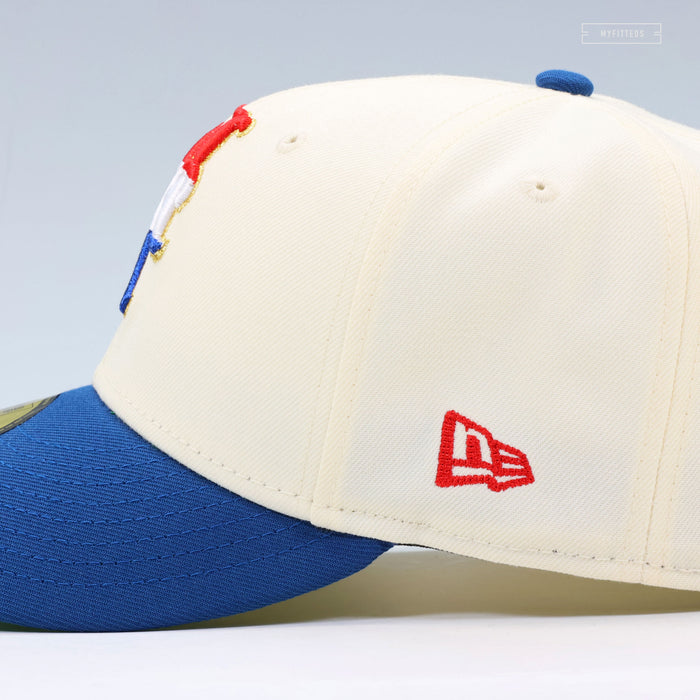NEW YORK METS X PUERTO RICO LA ISLA DEL ENCANTO OFF WHITE NEW ERA FITTED CAP