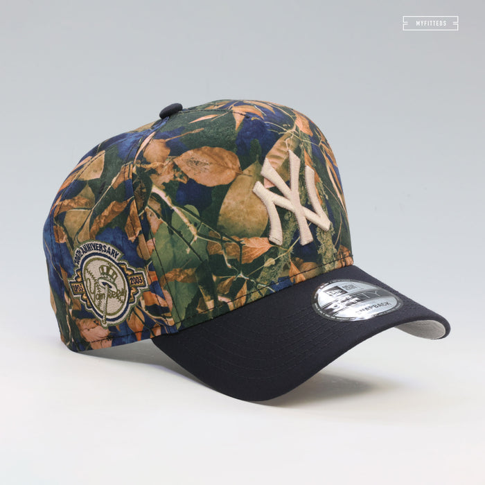 NEW YORK YANKEES 100TH ANNIVERSARY LEAF CAMO 9FIFTY A-FRAME NEW ERA SNAPBACK HAT