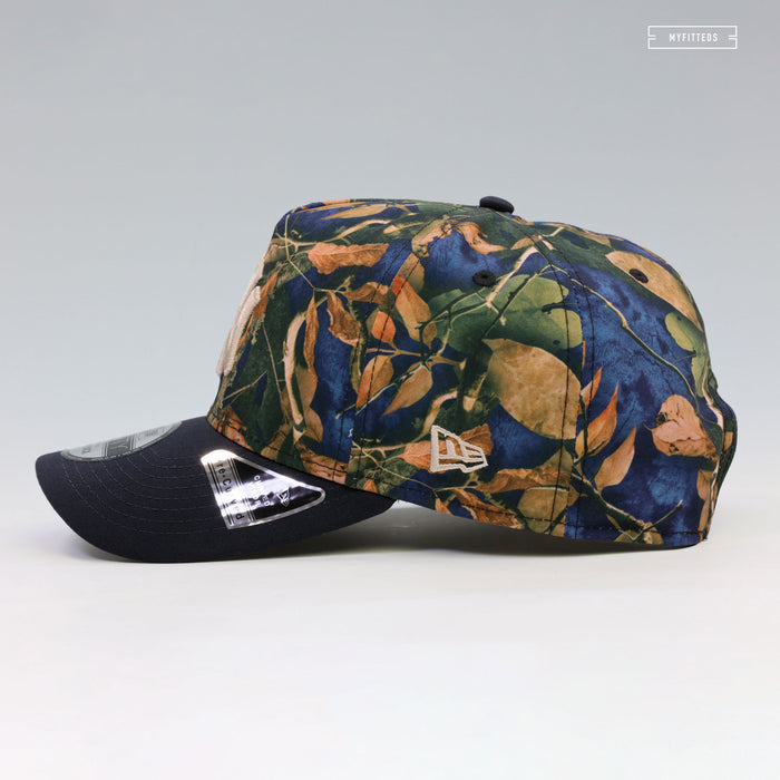NEW YORK YANKEES 100TH ANNIVERSARY LEAF CAMO 9FIFTY A-FRAME NEW ERA SNAPBACK HAT