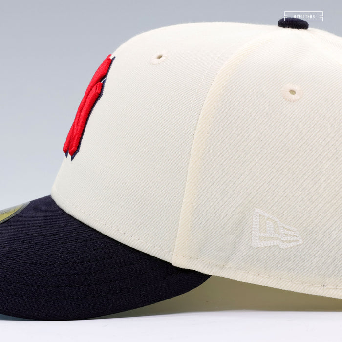 NEW YORK YANKEES 1903-1952 50TH YEAR SKY'S THE LIMIT BY ALLHAILC32 NEW ERA FITTED CAP