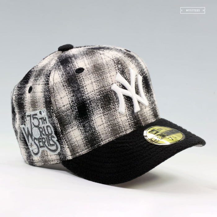 NEW YORK YANKEES 1978 WORLD SERIES BLACK PLAID MODERN FLAIR NEW ERA HAT