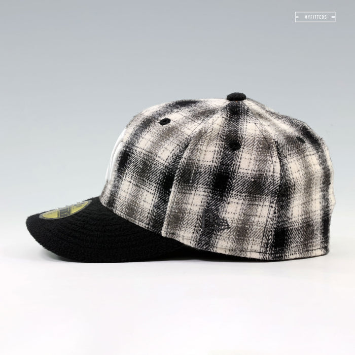 NEW YORK YANKEES 1978 WORLD SERIES BLACK PLAID MODERN FLAIR NEW ERA HAT