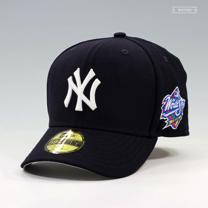 NEW YORK YANKEES 1998 WORLD SERIES CLASSIC EDITION WOOL NEW ERA FTTED CAP