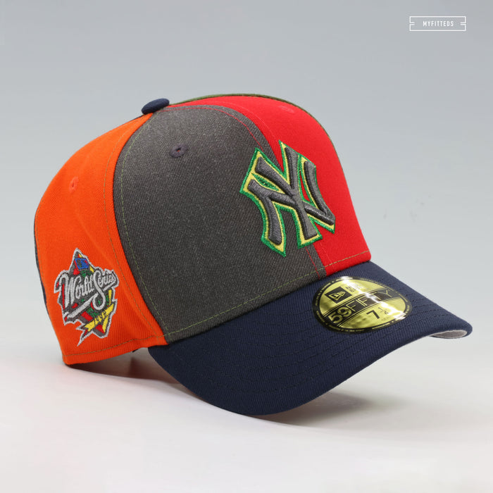 NEW YORK YANKEES 1998 WORLD SERIES JUNIOR'S HAT COOL RUNNINGS NEW ERA FITTED CAP