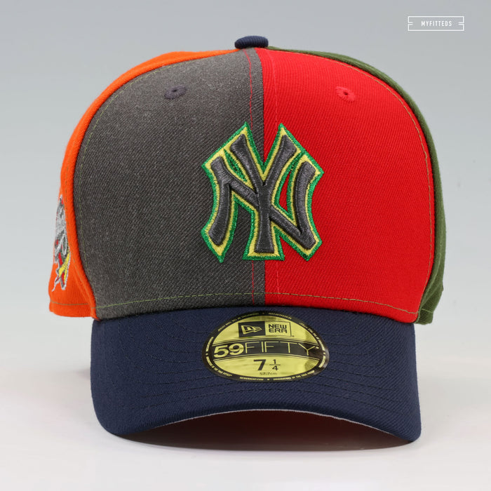 NEW YORK YANKEES 1998 WORLD SERIES JUNIOR'S HAT COOL RUNNINGS NEW ERA FITTED CAP