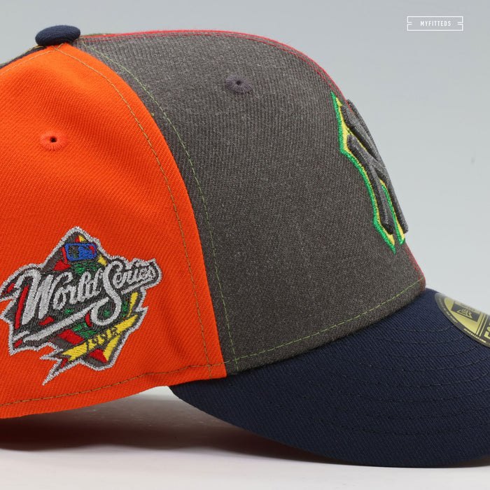 NEW YORK YANKEES 1998 WORLD SERIES JUNIOR'S HAT COOL RUNNINGS NEW ERA FITTED CAP