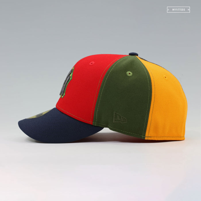 NEW YORK YANKEES 1998 WORLD SERIES JUNIOR'S HAT COOL RUNNINGS NEW ERA FITTED CAP