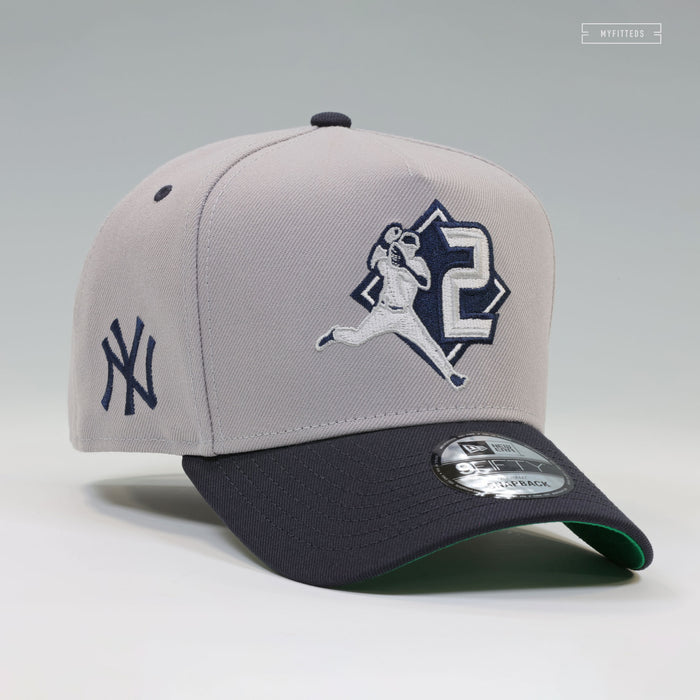 NEW YORK YANKEES #2 DEREK JETER LEGENDARY PLAYERS 9FIFTY A-FRAME NEW ERA SNAPBACK