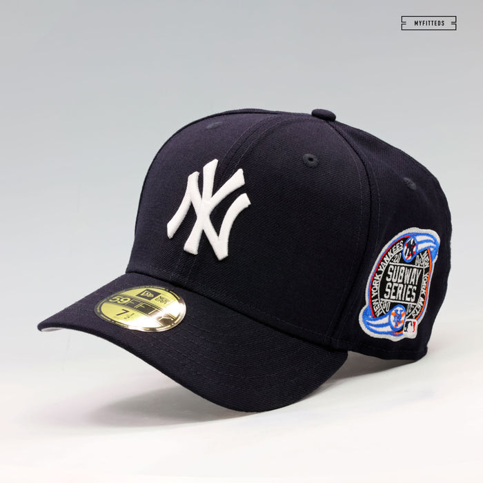 NEW YORK YANKEES 2000 WORLD SERIES " SUBWAY SERIES " NEW ERA FITTED CAP