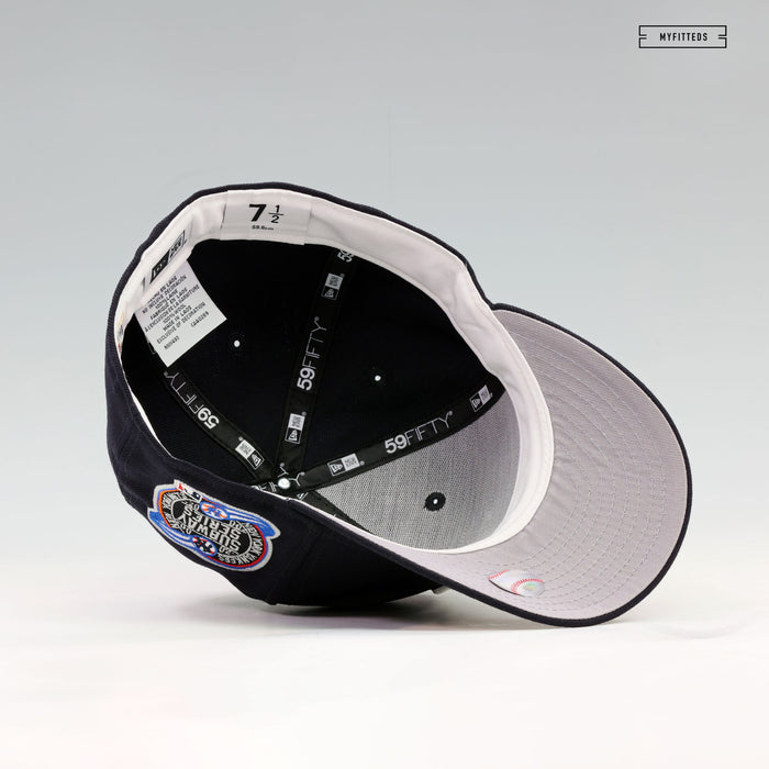 NEW YORK YANKEES 2000 WORLD SERIES " SUBWAY SERIES " NEW ERA FITTED CAP
