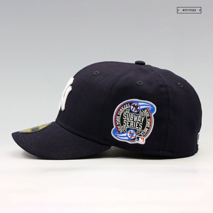 NEW YORK YANKEES 2000 WORLD SERIES " SUBWAY SERIES " NEW ERA FITTED CAP
