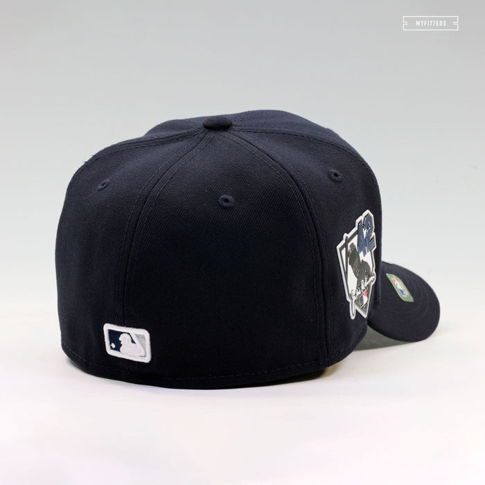 NEW YORK YANKEES 2026 JACKIE ROBINSON DAY #42 ON-FIELD NEW ERA FITTED CAP