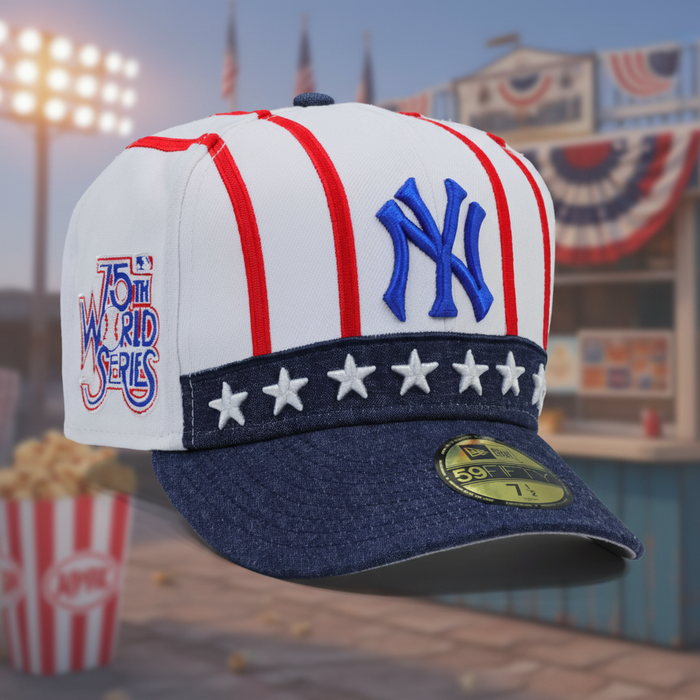 Yankees Popcorn Bucket Americana Cap
