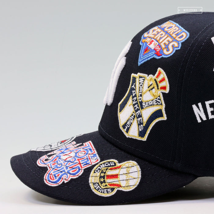 NEW YORK YANKEES ALL OVER COLLAGE NEW ERA 59FIFTY FITTED CAP
