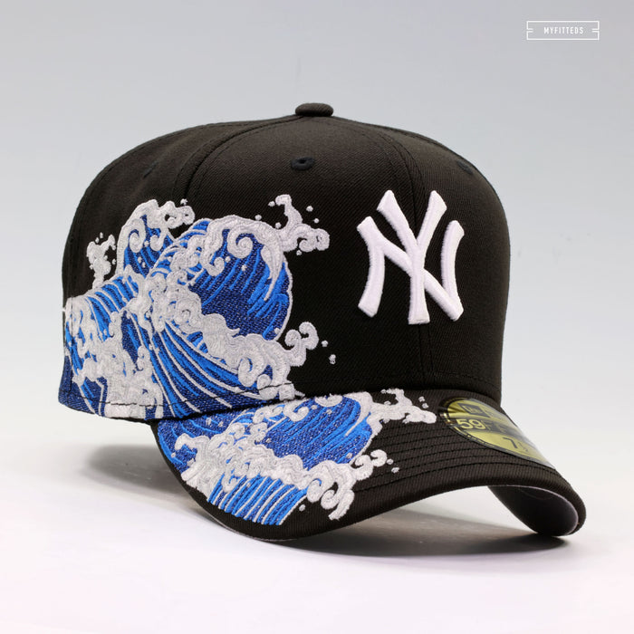 NEW YORK YANKEES MAKING WAVES COAST TO COAST WORLDWIDE NEW ERA FITTED CAP
