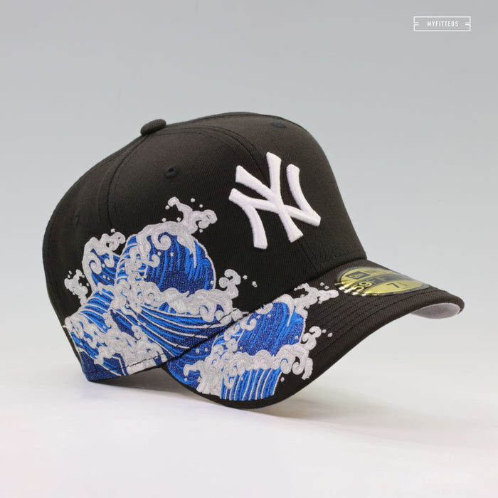 NEW YORK YANKEES MAKING WAVES COAST TO COAST WORLDWIDE NEW ERA FITTED CAP