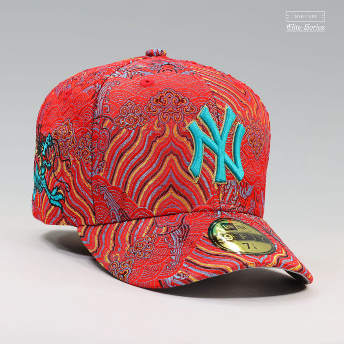 NEW YORK YANKEES MYFITTEDS ELITE SERIES LUNAR NEW YEAR SILK ROAD NEW ERA FITTED CAP
