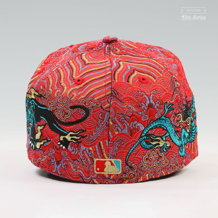 NEW YORK YANKEES MYFITTEDS ELITE SERIES LUNAR NEW YEAR SILK ROAD NEW ERA FITTED CAP