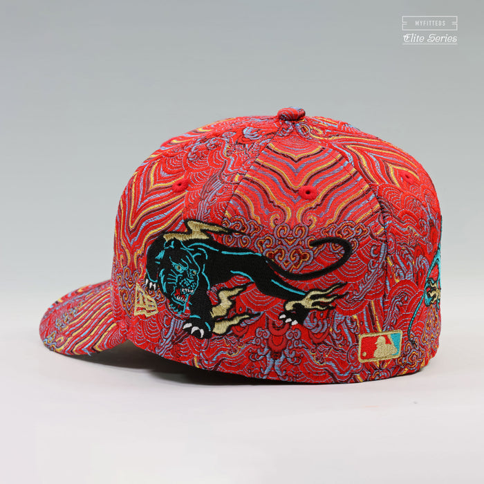 NEW YORK YANKEES MYFITTEDS ELITE SERIES LUNAR NEW YEAR SILK ROAD NEW ERA FITTED CAP