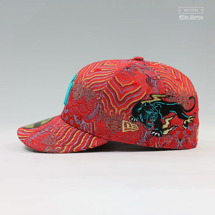 NEW YORK YANKEES MYFITTEDS ELITE SERIES LUNAR NEW YEAR SILK ROAD NEW ERA FITTED CAP