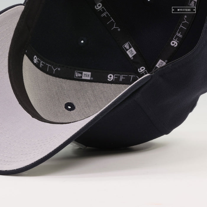 NEW YORK YANKEES OFFICIAL GAME BALL CAP NEW ERA 9FIFTY SNAPBACK HAT