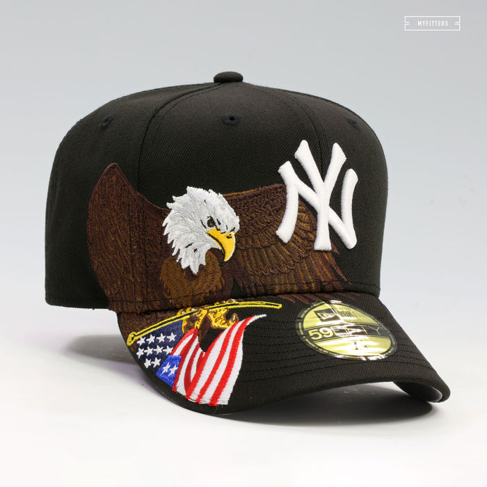 NEW YORK YANKEES UNITED STATES BALD EAGLE NEW ERA FITTED CAP