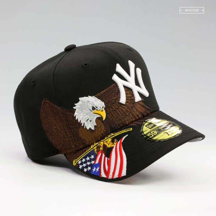 NEW YORK YANKEES UNITED STATES BALD EAGLE NEW ERA FITTED CAP